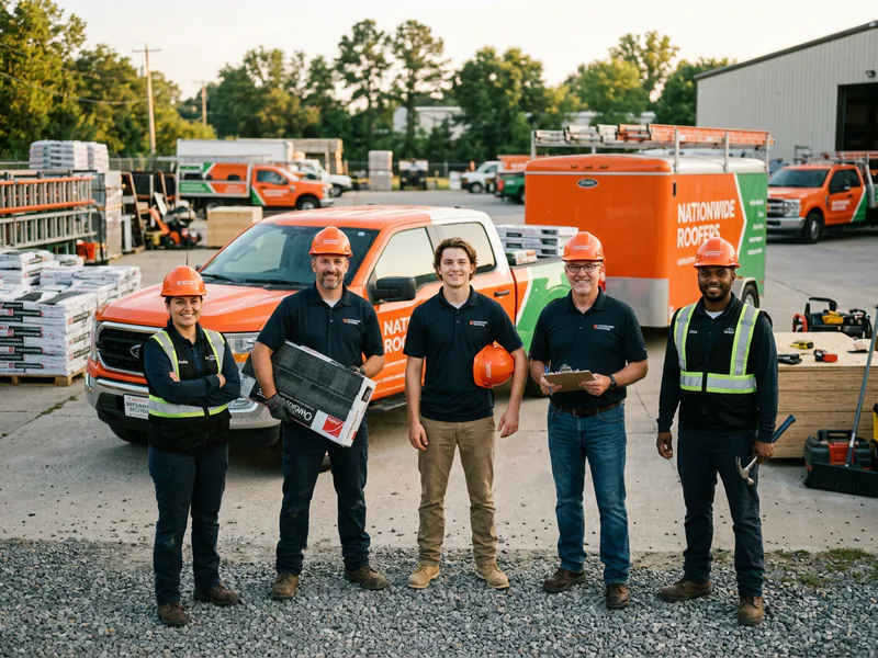 Natiowide Roofers - roof installation in Nashville near me